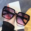 6pcs Retro Square Sunglasses Women Fashion Gradient Shades UV400 Men Punk Brand Sun Glasses Outdoor Cycling Shades