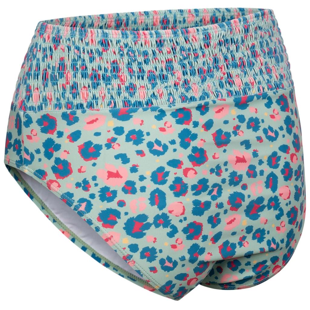 Womens/Ladies Eryn Leopard Print Swim Briefs