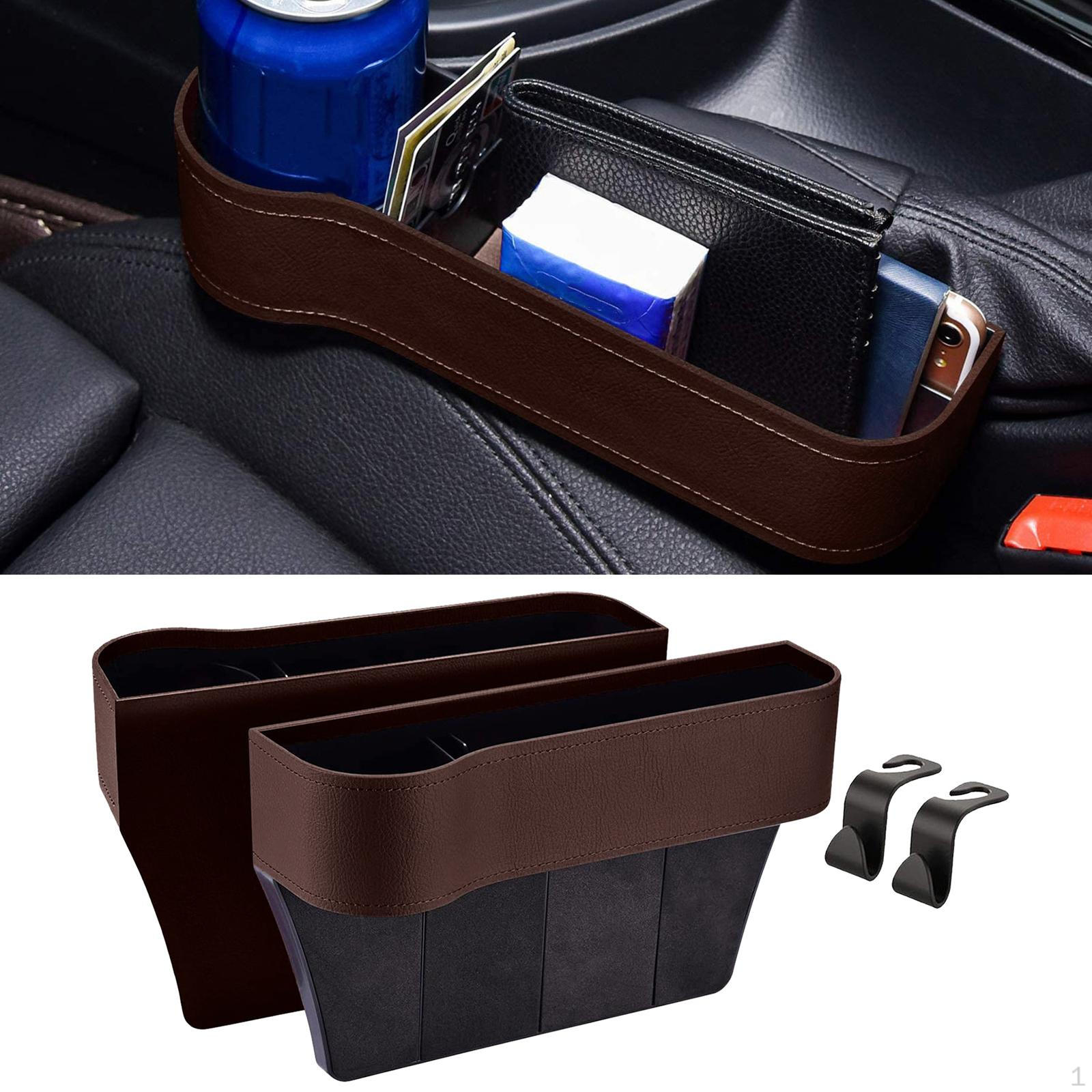 Filler, Side Insert Multifunctional Center Console Pocket Organizer and Storage between Front Seats