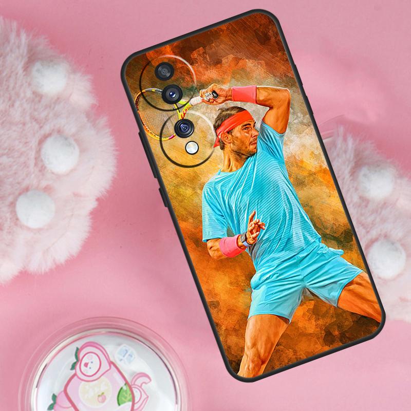 Rafael Nadal Case For Honor 70 90 50 Lite X9c X8a X8b X9b X9a X8 X9 Honor 200 Lite Magic 5 6 7 Pro Cover