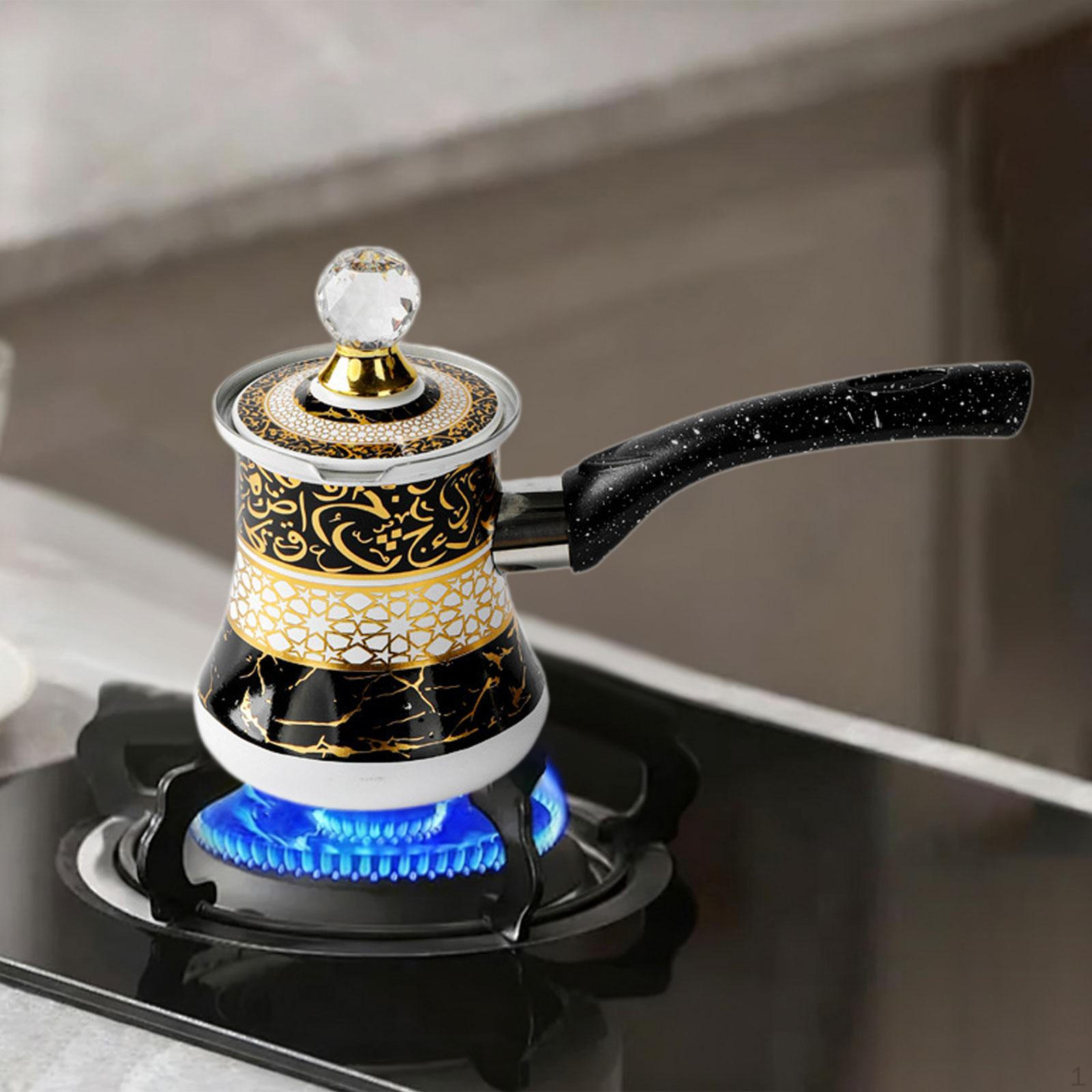 Кофе Шоколад Плавильный Горшок Профессиональный Нержавеющая Сталь Легкий с Защитой от Перелива Носик Портативный с 350 ml