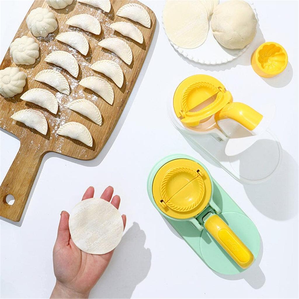 3-1 Dumpling Maker Kitchen Dumpling Machine Equipped With Small Steamed Bun Molds Manual Dumpling Skin Press Molds Kitchen Small Tools Dumpling Skin