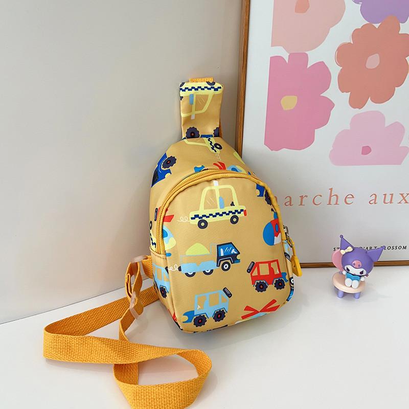 Fanny Car Printed Pack Cartoon Backpack Single Shoulder Crossbody Bag Gift Kids