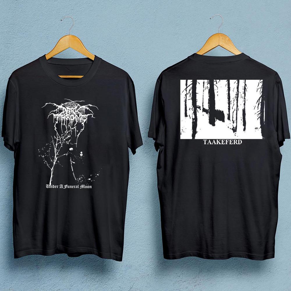 VTG Darkthrone Band Doublesided Tshirt Black Tee S To 5Xl XA161 Unisex T-Shirt