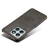 For Honor X8b 4G Phone Case Calf Texture PU Leather Hard PC Back Cover