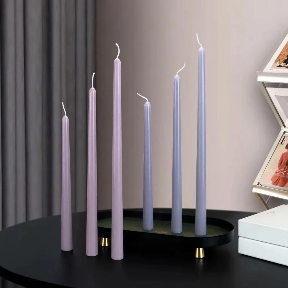 DIY Craft Long Pole Candle Mold Plastic Aromatherapy Candle Mold DIY Candle Mould  Wedding Decor