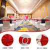 10/50 Pcs Polyester Spandex Chair Sashes Bands Stretch Chair Ties Bows with Buckle Slider for Wedding Banquet Party Decoration