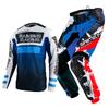 Set echipament motocross pentru copii Kituri Tricou Pantaloni Tineret copil verde Motocicletă negru 3 4 5 6 7 8 9 10 ani Costum off-road albastru portocaliu Enduro cross băiat fată