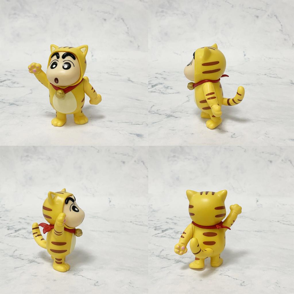 Crayon Shinchan Animal Character Figurine Set With Pvc Material For Collectors And Fans