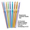 Beginners Crochet Kits Crochet Yarn and Crochet Hook Set for Making Bag, Gloves