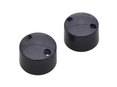 POSH 090271-SP Motorradzubehör 71 Blinker Reparaturglas Rauch, Satz von 2