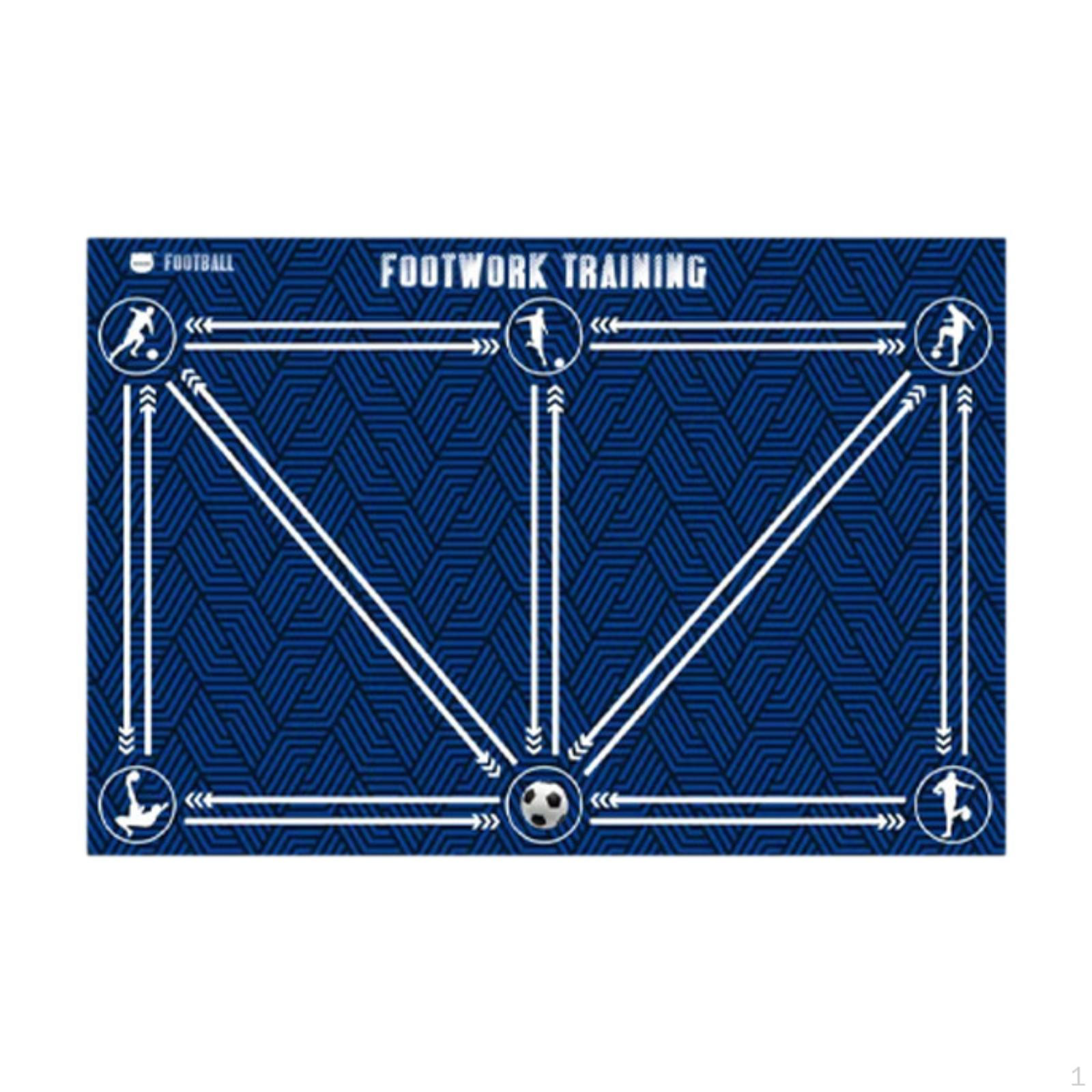 

Футбольный коврик для тренировок по дриблингу с нескользящей дверью Style A