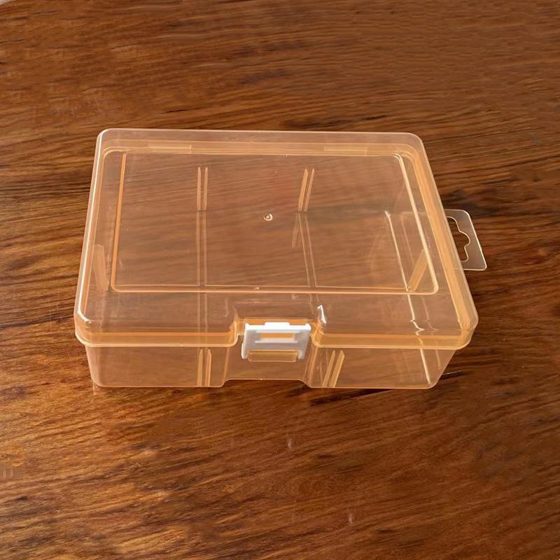Großraum Transparente Kunststoff Kosmetik Aufbewahrungsbox Halter Etui Display Organizer Behälter Kleines Zubehör