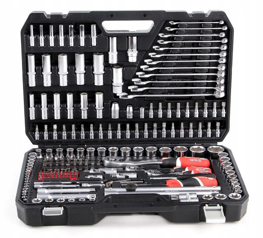 Yato Yt-38841 Wrench Set 1/4, 3/8, 1/2 216Pcs