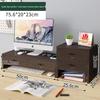 Computer Monitor Riser with Desk Organizer