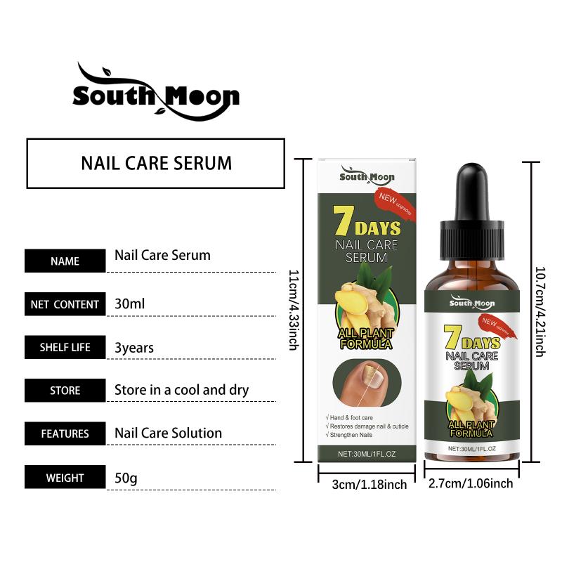 Ginger Nail Care Gentle Nourish Clean Dry Cuticle For Hand Foot Nails Nail Surface Moisturizing Gentle Serum
