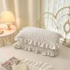 Lace Quilted Cotton Pillowcase Single Dormitory Pillowcase Cotton Inner Liner Sleeve Single and Double Universal Pillow Core Cover Home Textile