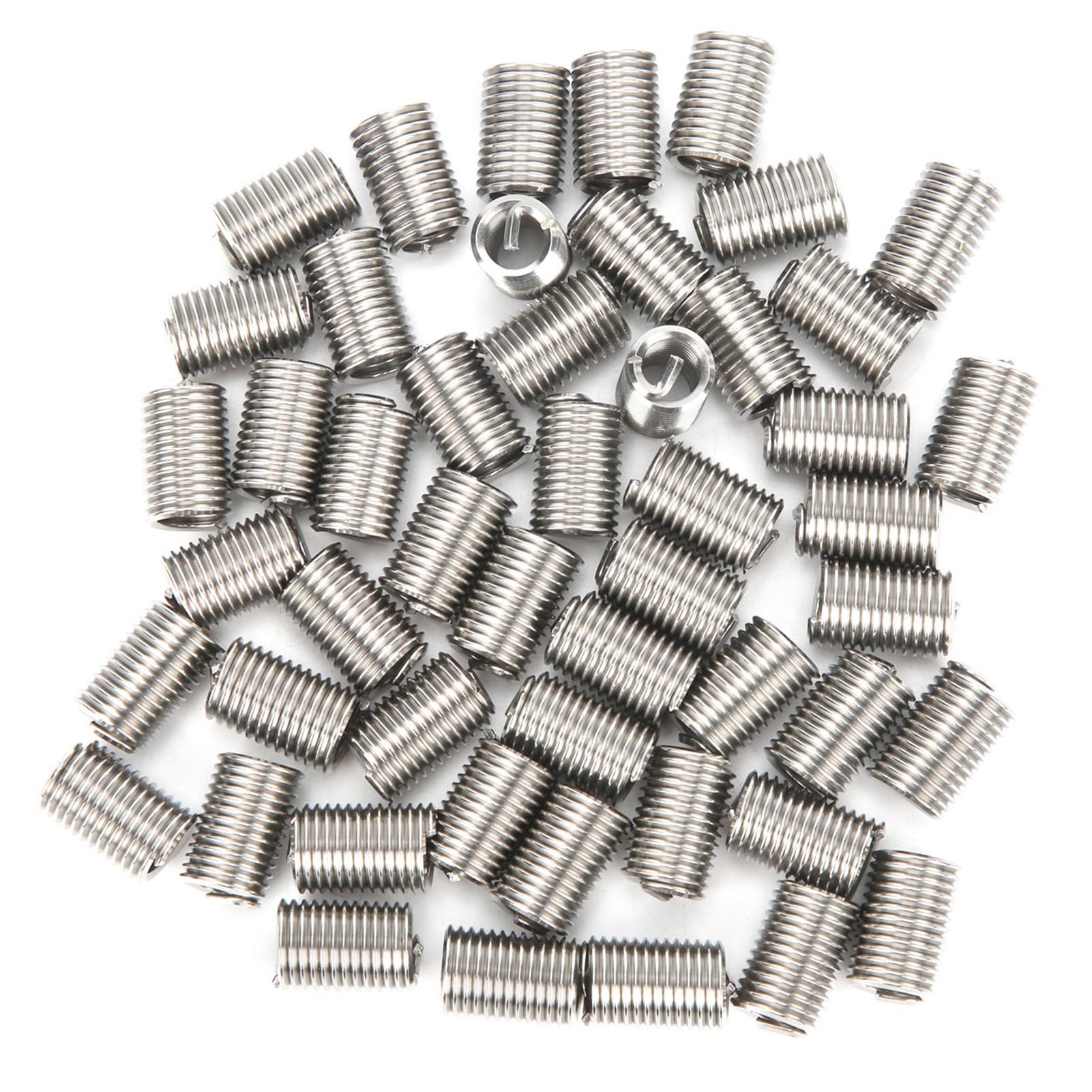 

50 шт. резьбовых вставок, защитных муфт для проводов, инструмент для ремонта, крепеж, стандарт США 516 дюймов18x3D