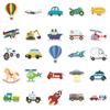 50 Excavator Building Block Kindergarten Stickers, Early Education Reward Boys Baby Girls Paste Stickers