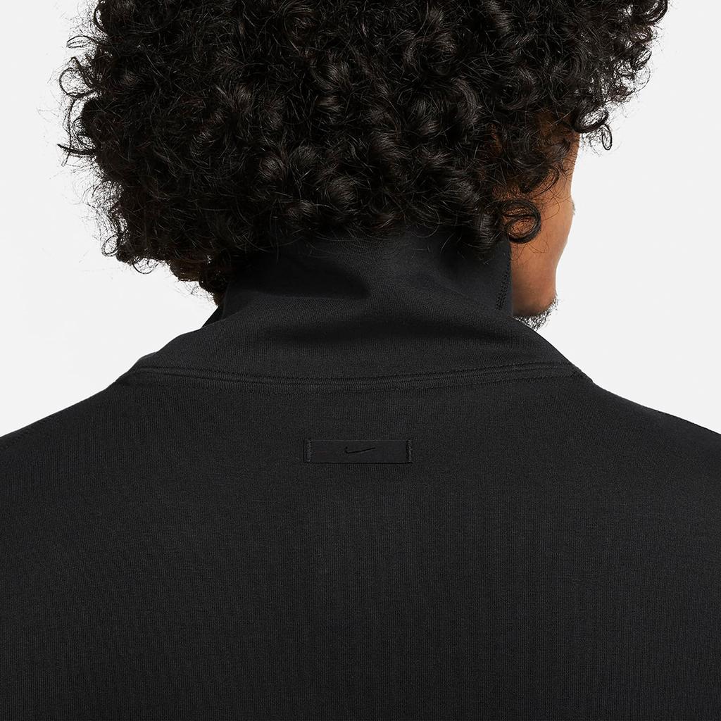 Nike Sportswear Tech Fleece Reimagined Oversized Sweatshirt Black/Black Men Streetwear FB8170-010