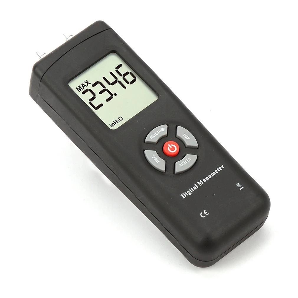 Portable Digital  Manometer Air Pressure Meter Handheld U-type Differential Pressure Meter