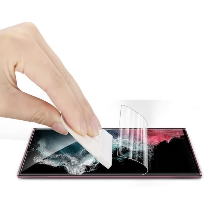 Screen Protector - Phonillico - Samsung Galaxy S22 ULTRA 5G - Pack of 2 - Scratch-resistant - Ultra Thin