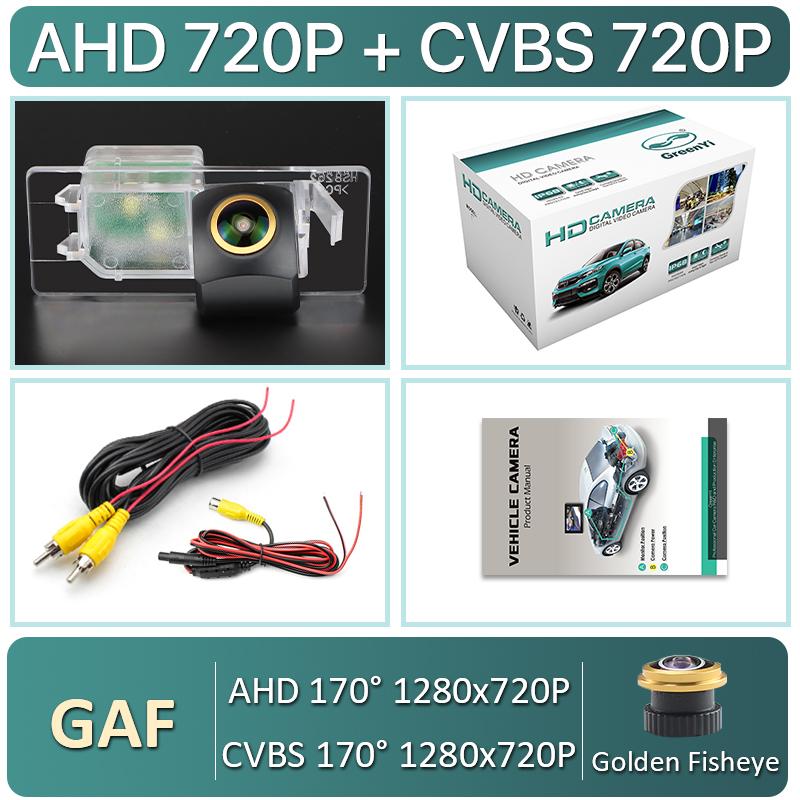 

AHD 1080P 170° Автомобильная камера заднего вида заднего вида для VW Tiguan L Teramont Golf 7 Phideon Touareg Passat Variat B7 B6 Jetta T6
