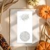 Creative Pattern Painting Stencil - Journal Decoration Masking Spray Template, PET Material