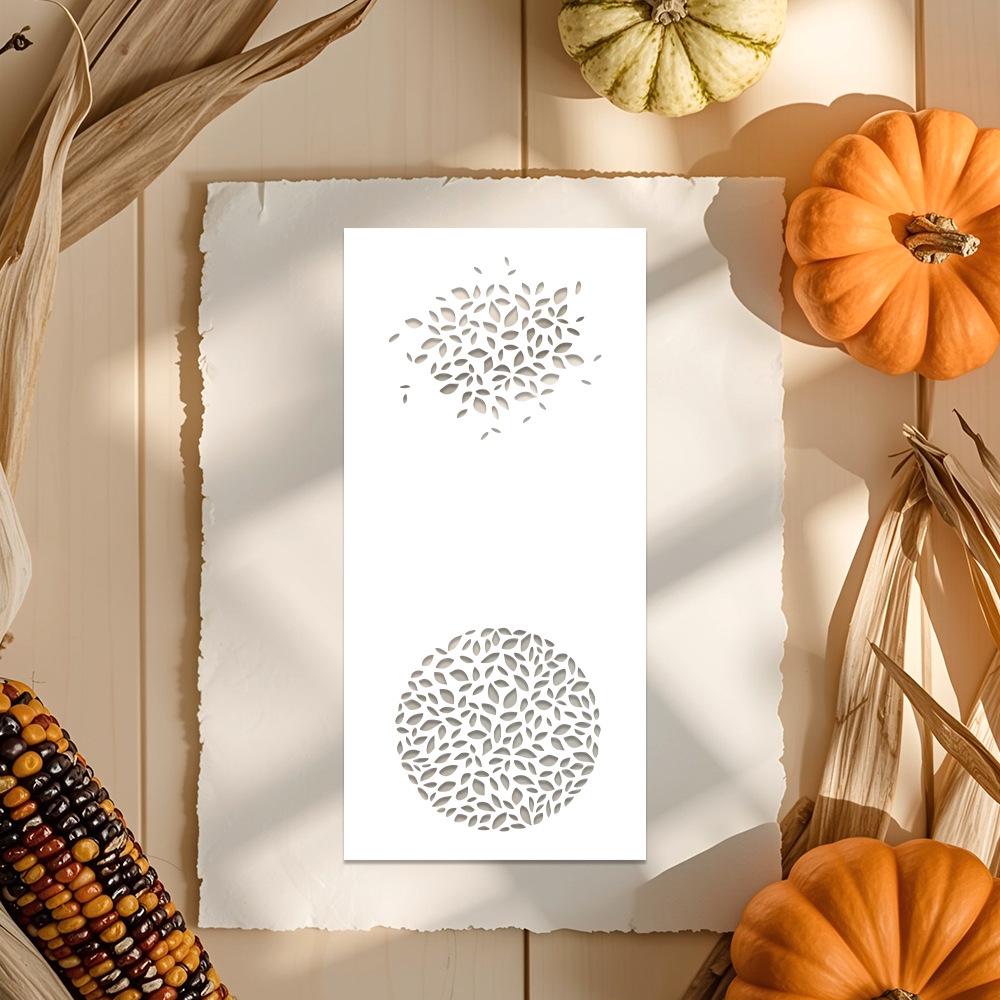 Creative Pattern Painting Stencil - Journal Decoration Masking Spray Template, PET Material