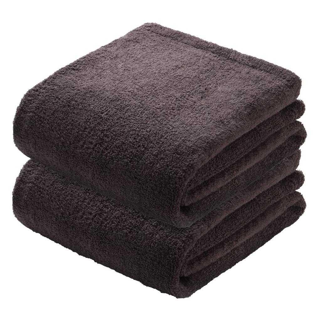 Air Kaoru Bath Towel Ecstasy Set of Made In Oboro Thick Quick 60 X Asano Twisted Yarn 2, Japan, Towel, Towel, Absorbent, Drying, 100% Cotton, Approx.