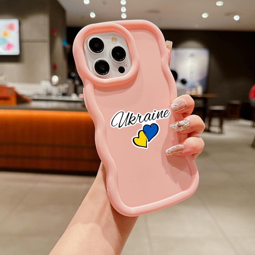 

Чехлы для телефонов N87 Love art Macaron с волнистым краем для iPhone 15 14 Pro Max Samsung A54 A13 A14 S23 S24 Ultra A23 S21 FE Redmi Note 13 Pro, противоударный чехол Infinix Smart6(Smart 6HD)