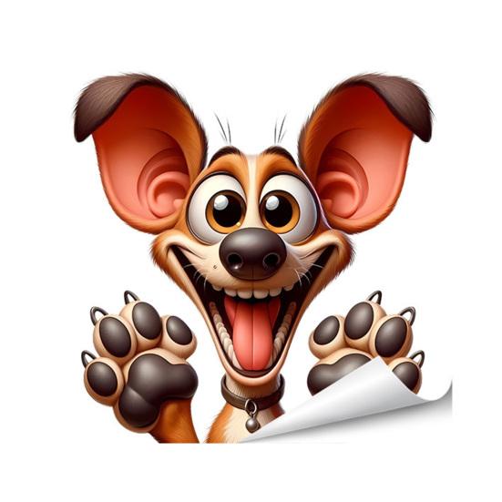 

Статичні наліпки на вікна Смішні мультяшні тварини Багаторазові віконні наклейки Водонепроникні знімні наклейки для кімнати офісу дому скляних дверей Декор для вікон I