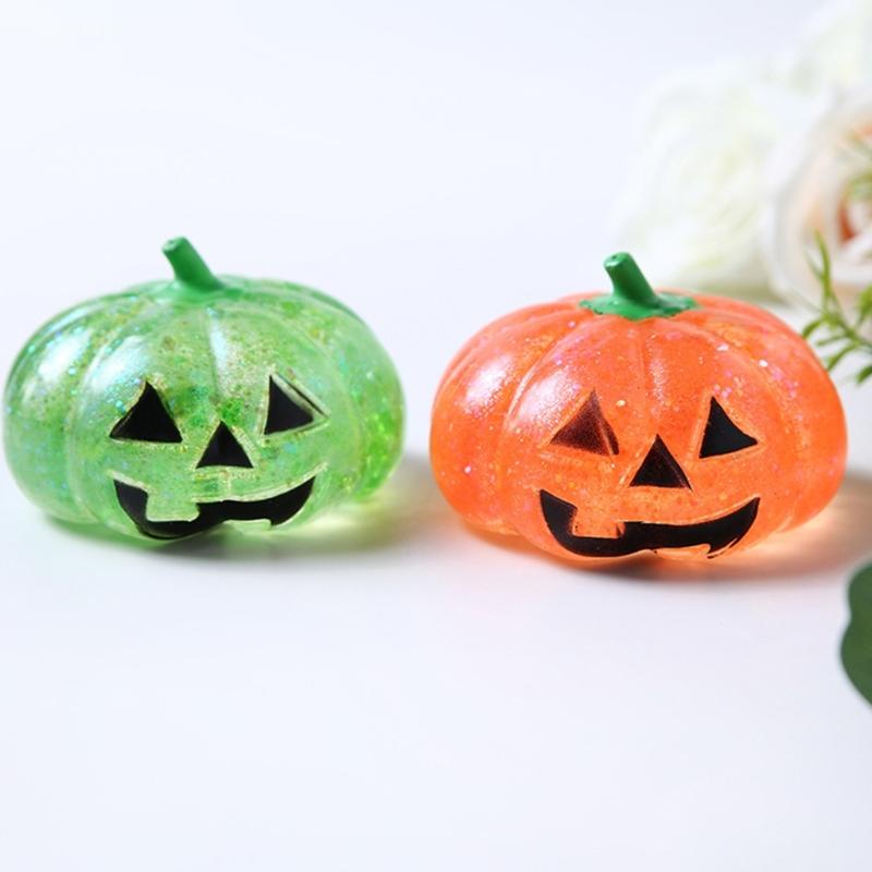 Soft Plastic Sensory Toy For Adults Kids Halloween Party Decoration Gift Anxiety Relief Squeeze Stress Ball