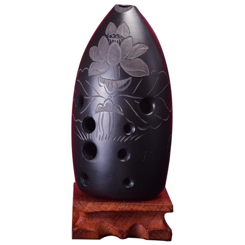 Ocarina with Pen Holder: Available in double-cavity ten-hole and eight-hole, perfect for beginners, students, children, adults, and professional use.