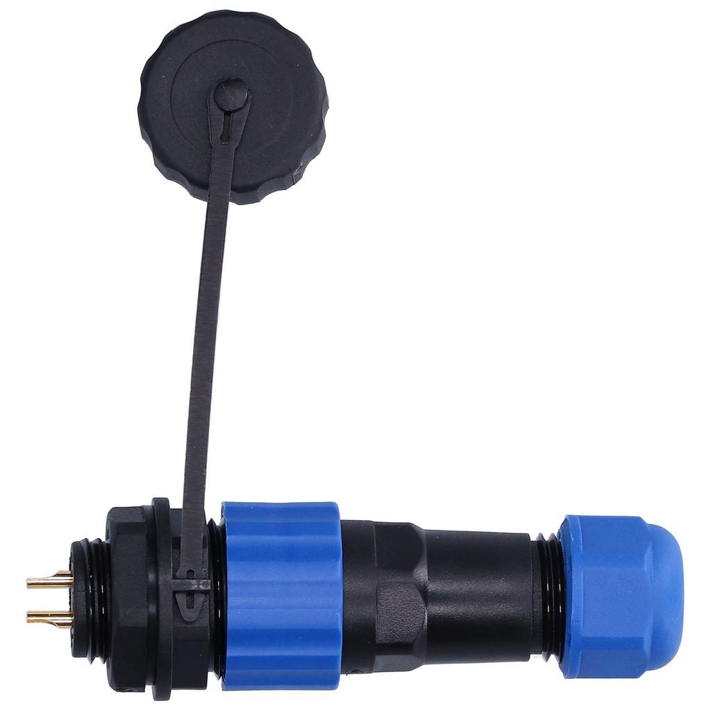 Aviation Plug Socket Durable Stable Safe Reliable Corrosion Resistance Connector for Program Controlled Machines2 Pin