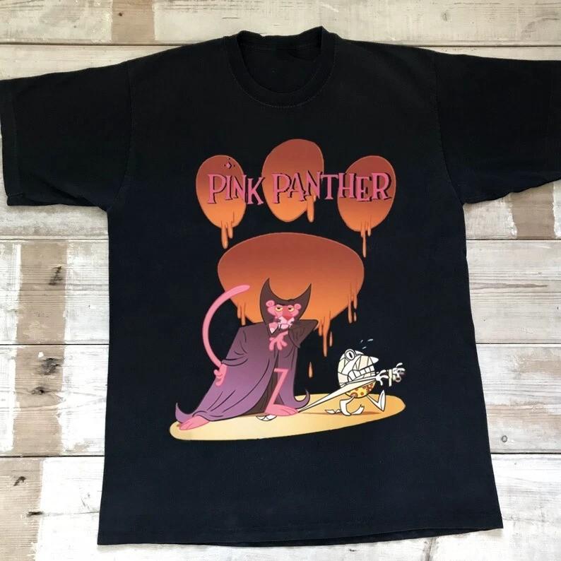 Pink Panther Trick or Pink Halloween Unisex TShirt S To 5XL  KK2228 Unisex T-Shirt S