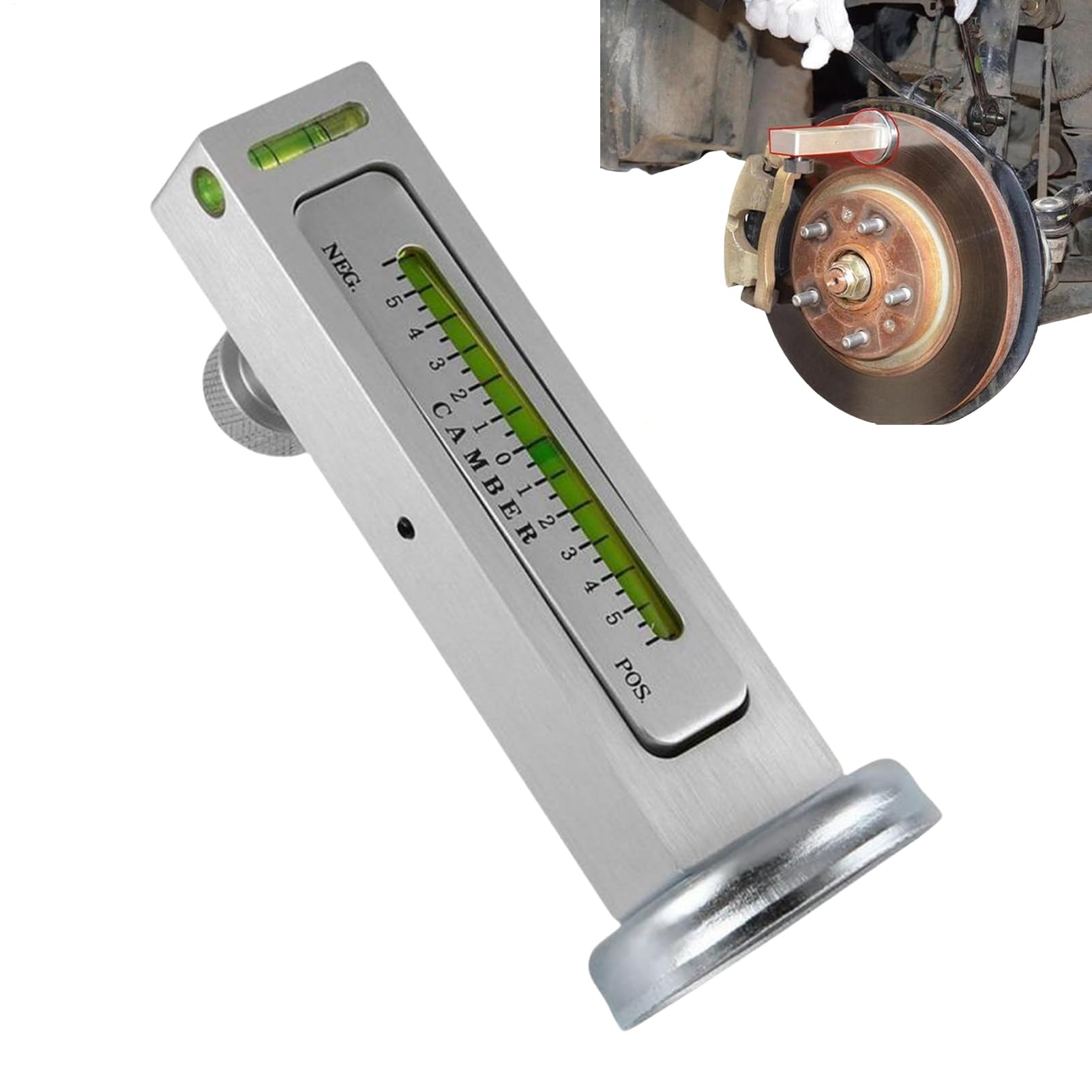 

Camber Caster Gauge - Magnetic Alignment Meter, Tire Angle Adjustment Tool | Precision Car single attribute