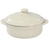 Stoneware Mini Casserole Dish with Lid Oven Microwave Dishwasher Safe Round Utility Single Serving Meals Desserts Soups Sides