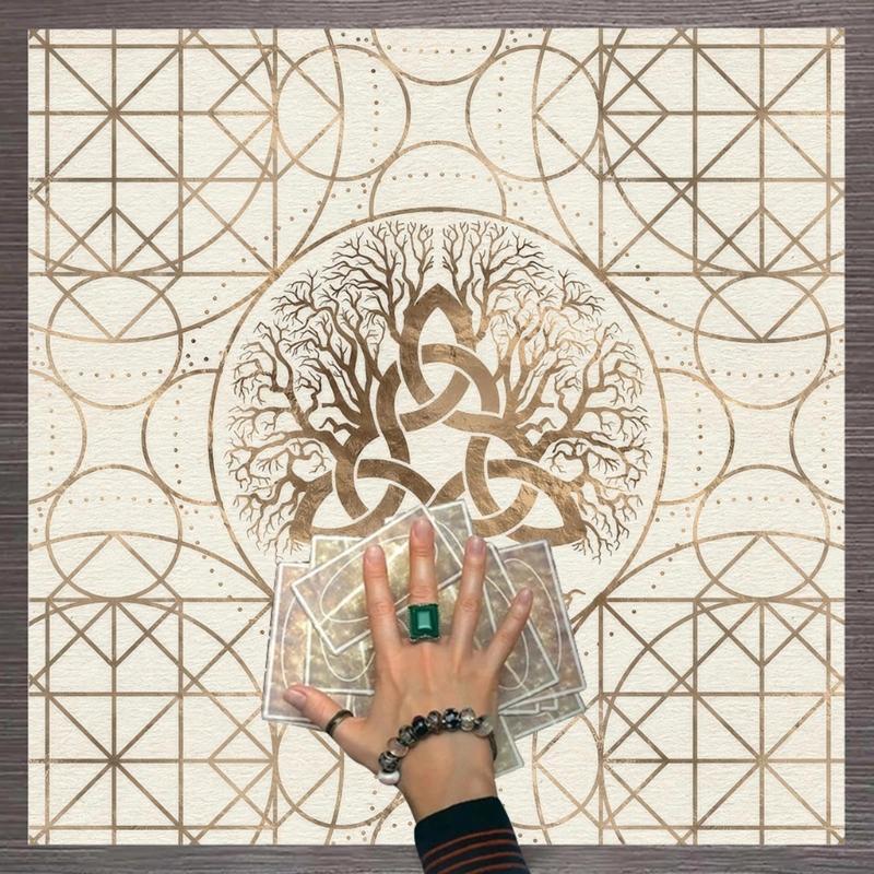 Tarots Table Altar Cloth Board Game Mat Divinations Altar Tablecloth