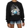 Disney Girls Alice In Wonderland Flowers Sweatshirt