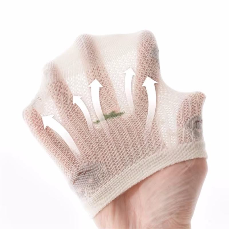 4 Pary/Zestaw Skarpetki Bawełniane Miękkie Księżniczka Falbanka dla Dziewczynki Noworodek Wiosna Lato Siateczkowe Cienkie Koronkowe Skarpetki Dziecięce 0-5L