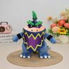 New Super Mario Bros Wonder Dark Bowser Jr Plush Toy Cute Koopa Character Soft Stuffed Doll Anime Plushie for Fans Collectors Birthday Gift Home Decor