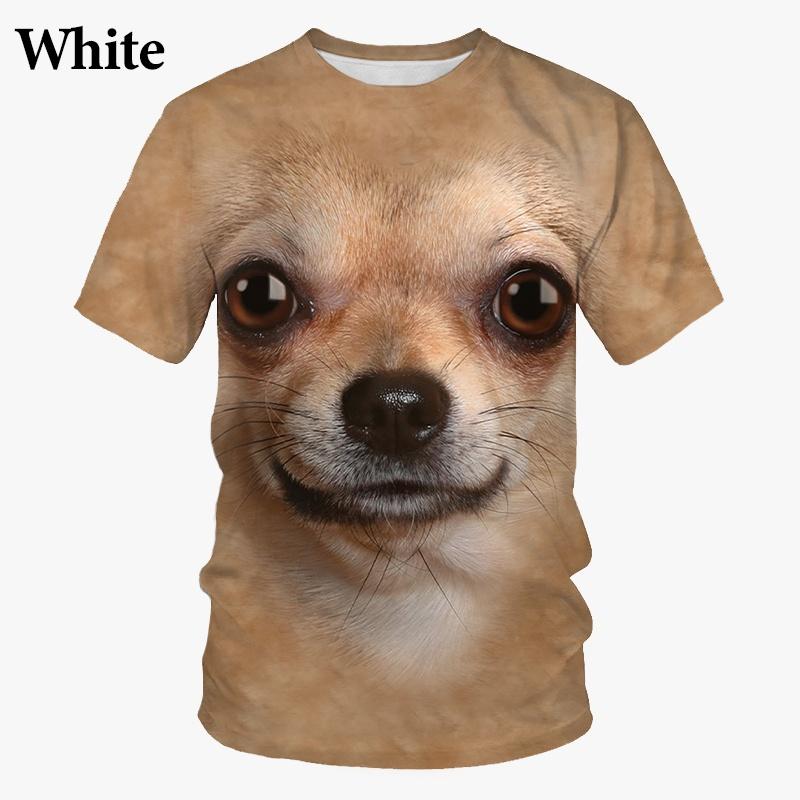 Summer Cute Couple 3d Printed T-shirt Fashion Casual Hip-hop Short-sleeved Trend Men Tees Tops