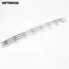 Front Bumper Grille Racing Grill Cover Molding Trim For Toyota Corolla Cross -2024 2025 Chrome Accessories Car Styling