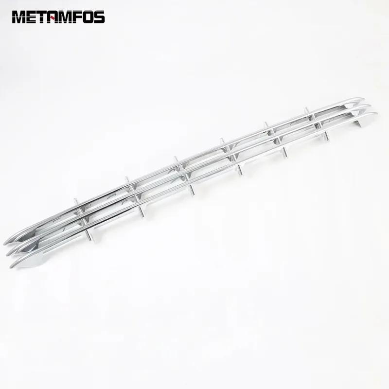 Front Bumper Grille Racing Grill Cover Molding Trim For Toyota Corolla Cross -2024 2025 Chrome Accessories Car Styling