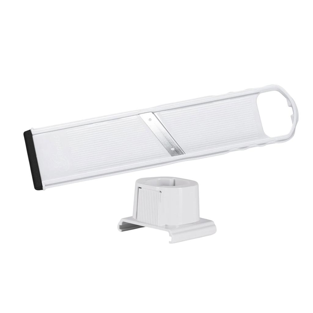 Stainless Steel Manual Garlic Slicer Ergonomic Gingers Cutter Double-Sided Vegetable Cutting and Slicing Tool