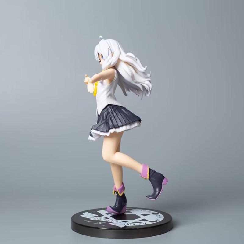 Wandering Witch Elaina Boxed Prize Figure Beautiful Girl Series School Uniform Anime Statue Desktop Decor For Anime Collectors