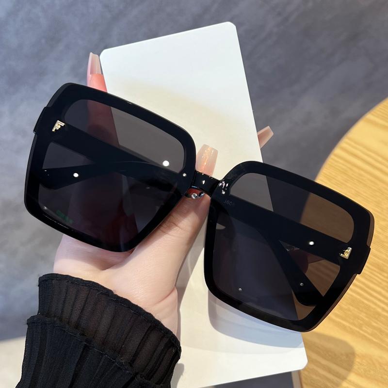 6pcs Retro Square Sunglasses Women Fashion Gradient Shades UV400 Men Punk Brand Sun Glasses Outdoor Cycling Shades