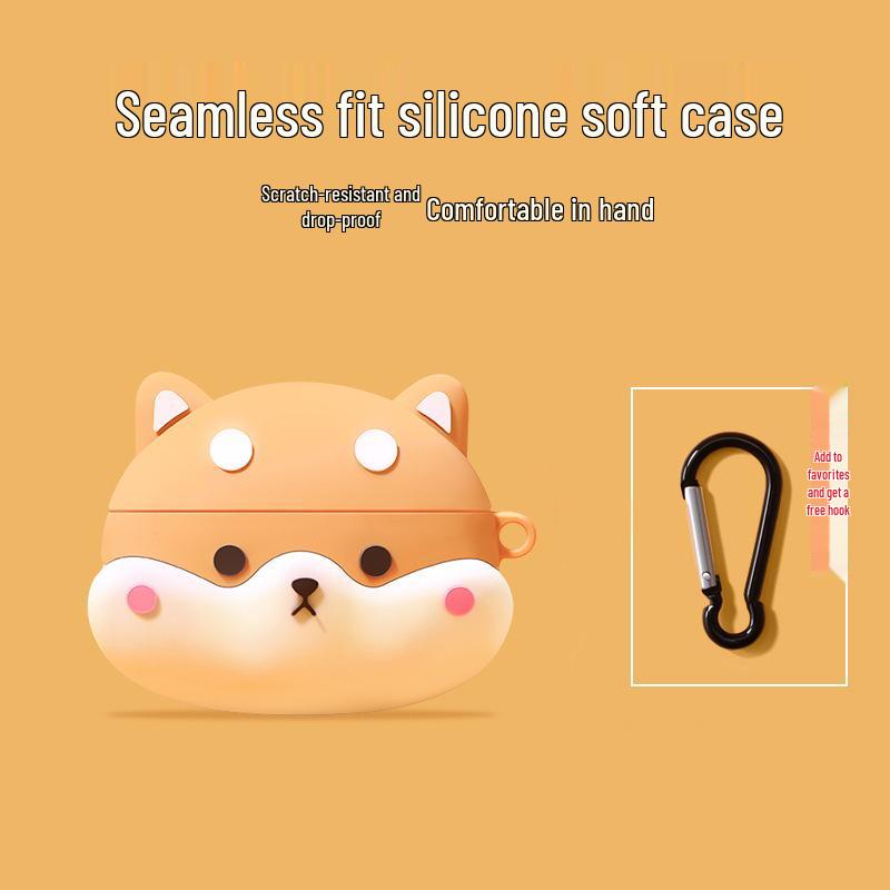 Cartoon Protective Cover for Soaiy SL35 Plus Wireless Bluetooth Earphone Case SL35 Plus Earphone Case