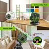CLUBIONA 4D 16 Linien Laser Level 1PC oder 2PC Li-Ion Batterie Remote Pulse Mode Empfänger Super leistungsstarker grüner Strahl Professioneller Laser